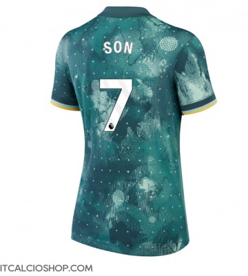 Tottenham Hotspur Son Heung-min #7 Terza Maglia Femmina 2024-25 Manica Corta
